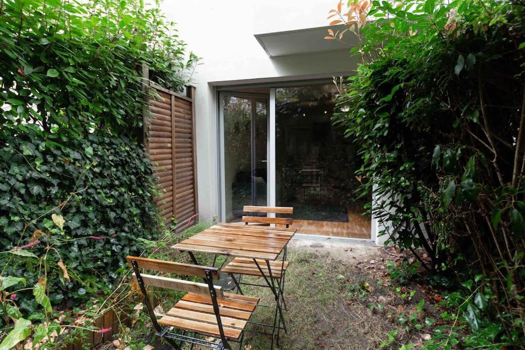Appartement Moderne, Metro 7, Parking Et Jardin Villejuif Luaran gambar